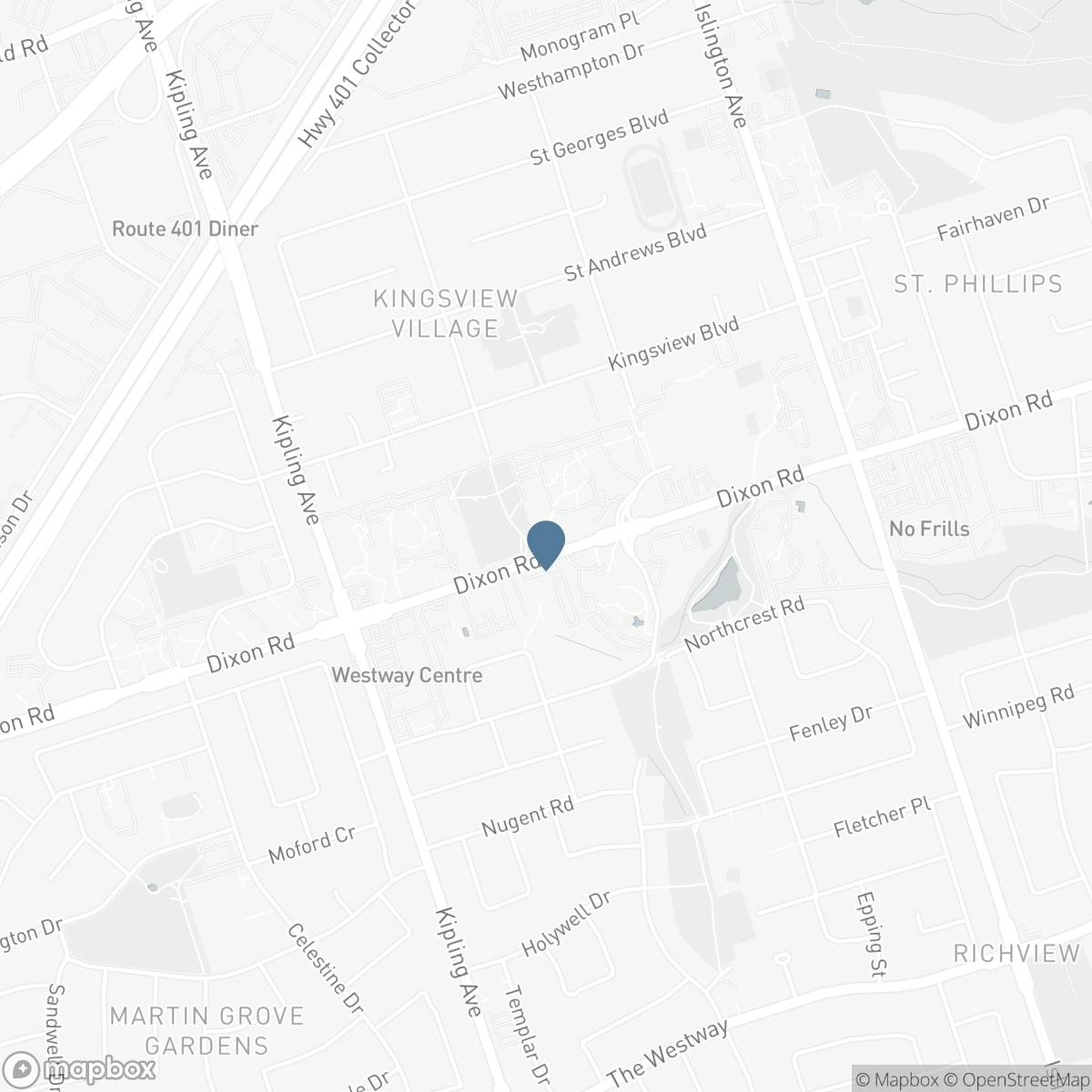 2306 - 340 DIXON ROAD, Toronto, Ontario M9R 1T1